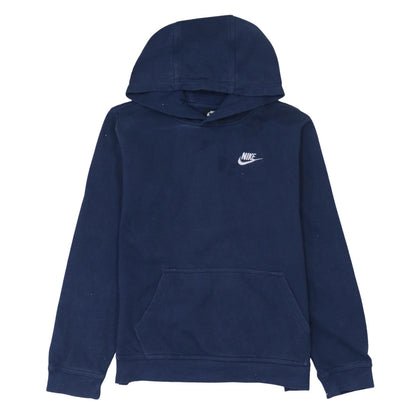 Nike Boys Navy Pullover Hoodie XL (158-170cm) Fleece Sweatshirt