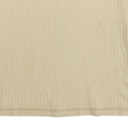 Marlboro Classics Men's Beige V-Neck Cotton Jersey T-Shirt Size L