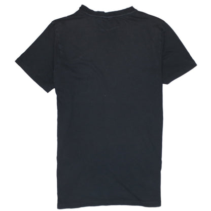 FILA Men's Black Crew Neck Short Sleeve Cotton T-Shirt M