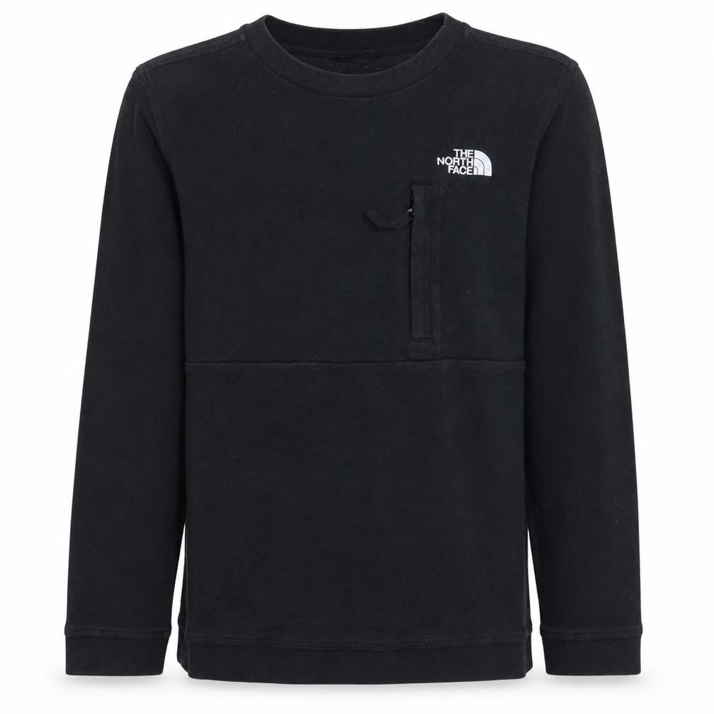 The North Face Boys Black XL Pullover Sweatshirt Long Sleeve Logo