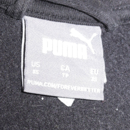 Puma Mens Black Small Track Jacket Full Zip Athletic Top