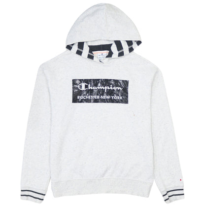 Champion Boys Grey 2XL Pullover Hoodie Rochester New York Graphic