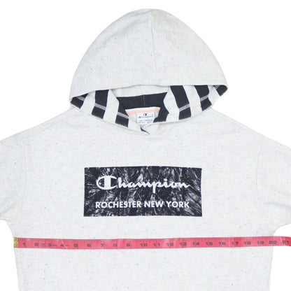 Champion Boys Grey 2XL Pullover Hoodie Rochester New York Graphic