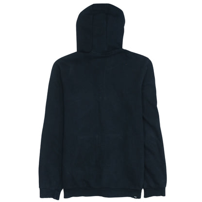 Puma Boys Black Full Zip Hoodie 15-16 Years Graphic Print Fleece
