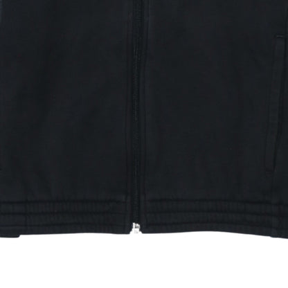 Adidas Boys Grey Full Zip Colourblock Hoodie 11-12 Years