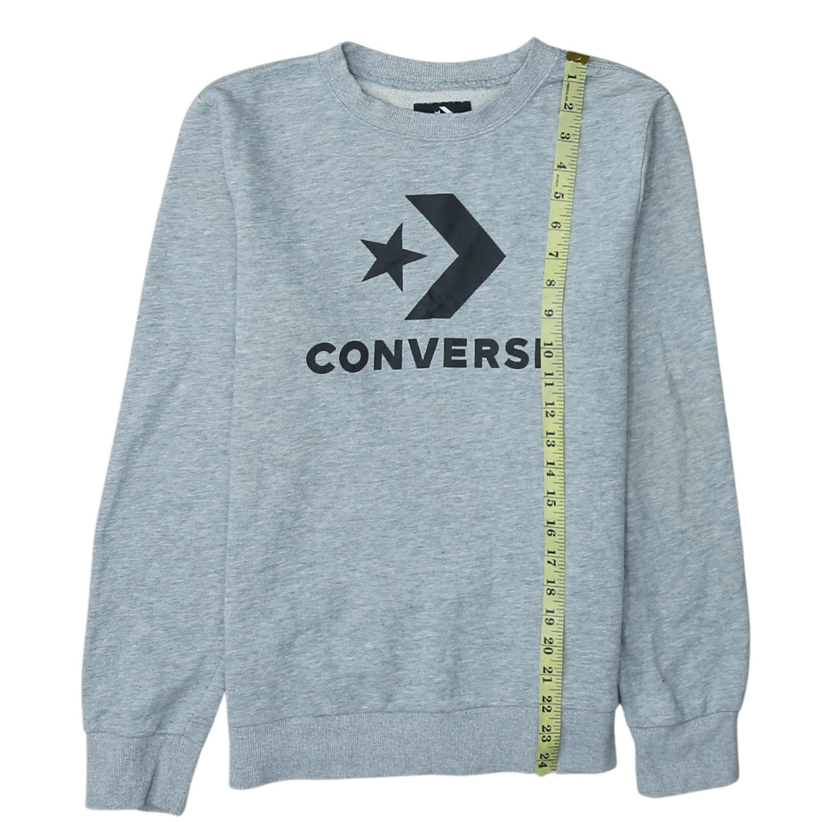 Converse Boys Grey Crew Neck Pullover Sweatshirt XL 13-15 Years