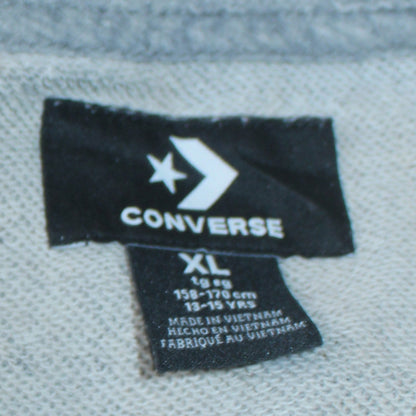 Converse Boys Grey Crew Neck Pullover Sweatshirt XL 13-15 Years