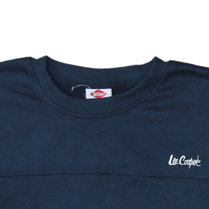 Lee Cooper Men’s Blue Crew Neck Pullover Sweatshirt M