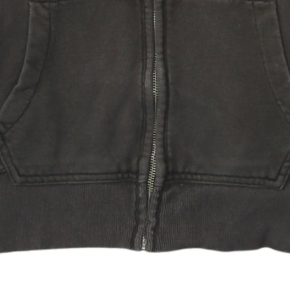 GAP Women's Brown Full Zip Hoodie Small Cotton Blend Casual