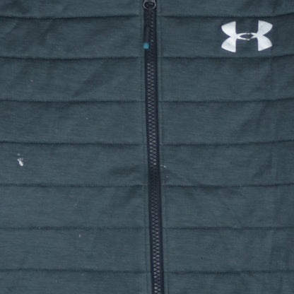 Under Armour Men’s Grey Hooded Full Zip Puffer Jacket L
