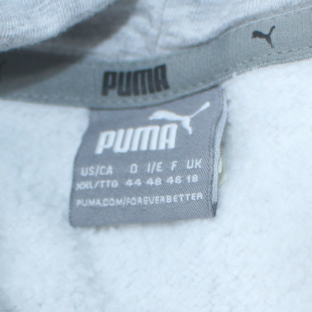 Puma Women’s Grey Pullover Hoodie Size XXL Relaxed Fit Casual