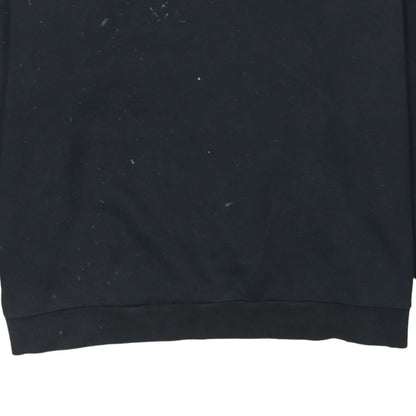 Puma Men's Black 2XL Pullover Crew Neck Fleece Sweatshirt