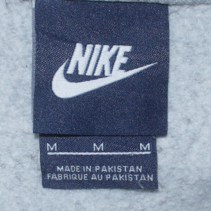 Nike Women Grey Just Do It Crew Neck Pullover Sweatshirt Size M