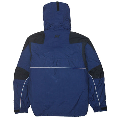 Helly Hansen Men's Blue Waterproof Parka Jacket S Hooded Winter Outdoor