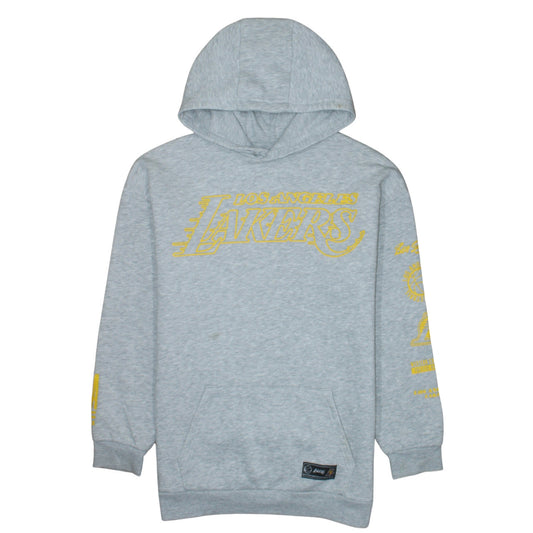 NBA Boys Grey Los Angeles Lakers Pullover Hoodie 12-13 Years Basketball Style