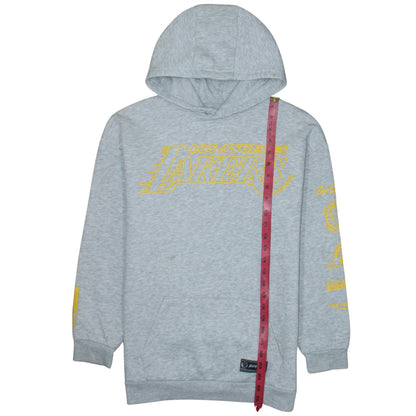 NBA Boys Grey Los Angeles Lakers Pullover Hoodie 12-13 Years Basketball Style