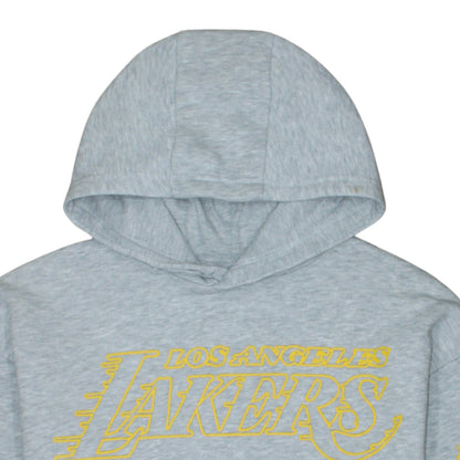 NBA Boys Grey Los Angeles Lakers Pullover Hoodie 12-13 Years Basketball Style