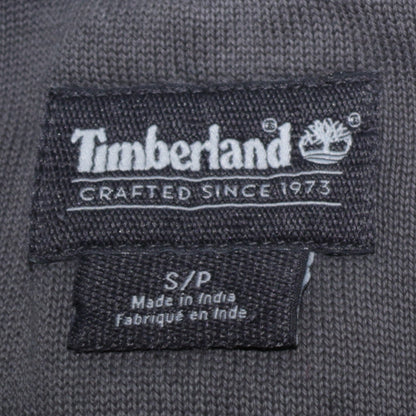 Timberland Men’s Grey 1/4 Zip Cotton Jumper Size S