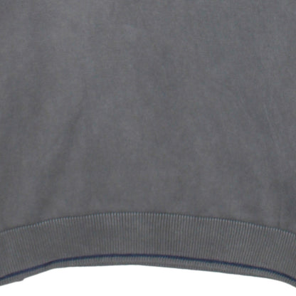 Timberland Men’s Grey 1/4 Zip Cotton Jumper Size S