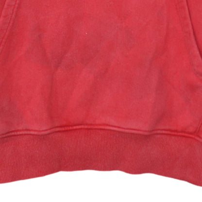The North Face Mens Red XS Pullover Hoodie Graphic Fleece
