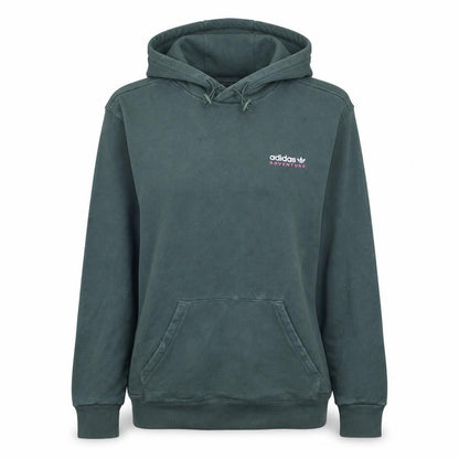 Adidas Adventure Womens Green Pullover Hoodie Size M Classic Fit