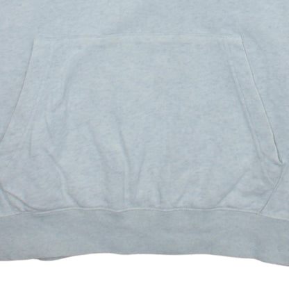 Nike Men’s Grey Pullover Hoodie L Logo Fleece Sportswear