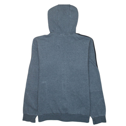 Adidas Men's Grey Full Zip Hoodie Medium Sports Fleece