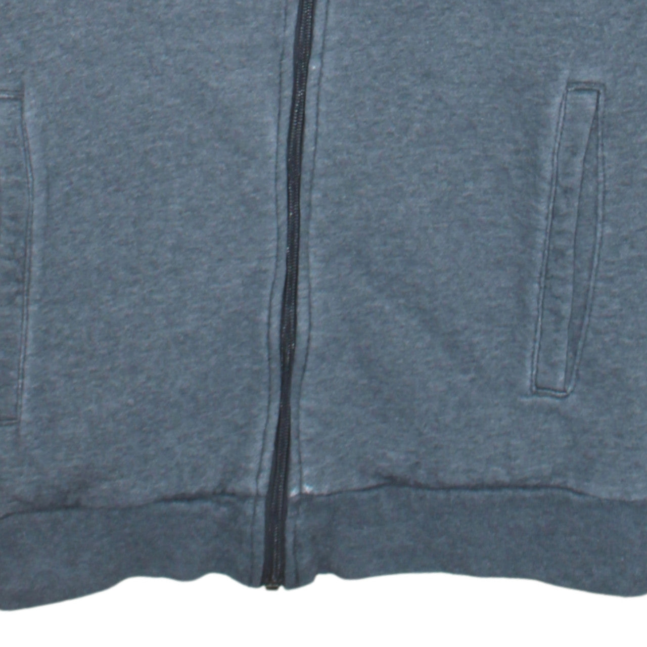 Adidas Men's Grey Full Zip Hoodie Medium Sports Fleece
