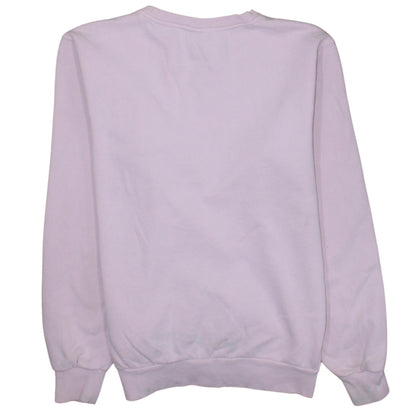 Ellesse Womens Pink Crew Neck Pullover Sweatshirt Size 12