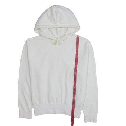 Nike Women's Ivory Pullover Hoodie Small Cotton Blend Sweatshirt