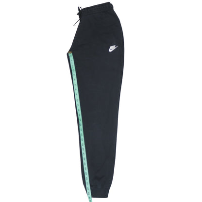 Nike Men Black Fleece Sweatpants Medium Regular Fit Joggers