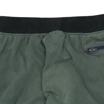 Under Armour Men's Green Jogger Trousers Size S ColdGear Fleece
