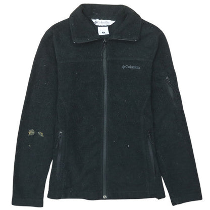 Columbia Women's Black Fleece Full Zip Jacket Size S Outdoor Wear
