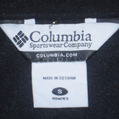 Columbia Women's Black Fleece Full Zip Jacket Size S Outdoor Wear