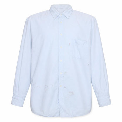 Levi's Men's White XL Button-Up Cotton Casual Shirt