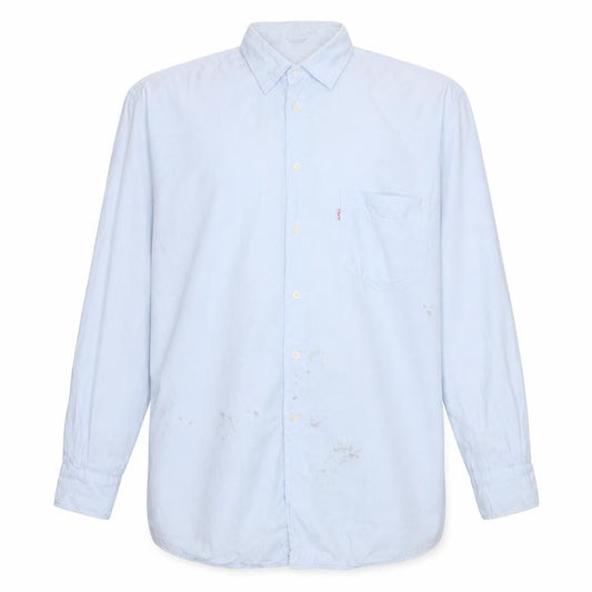 Levi's Men's White XL Button-Up Cotton Casual Shirt