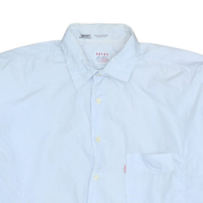 Levi's Men's White XL Button-Up Cotton Casual Shirt