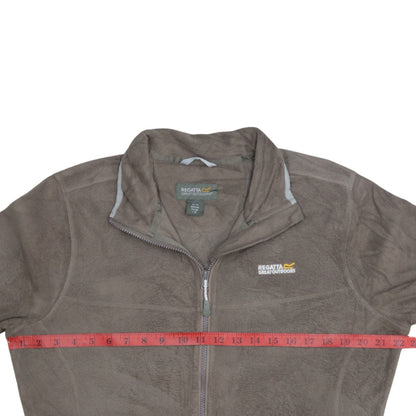 Regatta Women’s Brown Fleece Full Zip Outdoor Jacket Size 14