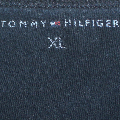 Tommy Hilfiger Men's Black XL Cotton Crew Neck T-Shirt