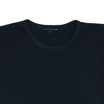Tommy Hilfiger Men's Black XL Cotton Crew Neck T-Shirt