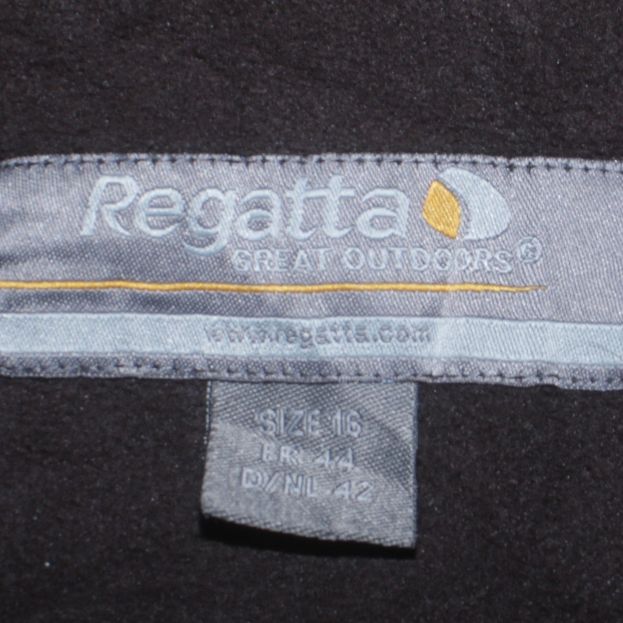 Regatta Women Black Size 16 Fleece Full Zip Outdoor Jacket