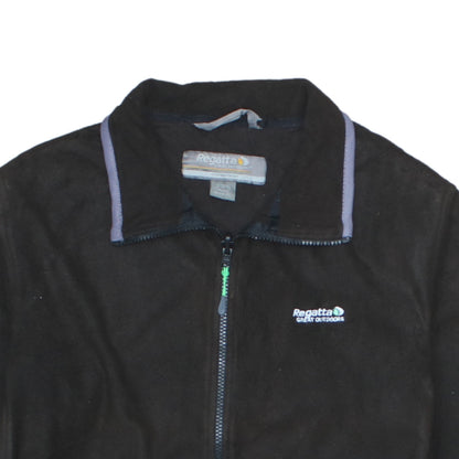 Regatta Women Black Size 16 Fleece Full Zip Outdoor Jacket