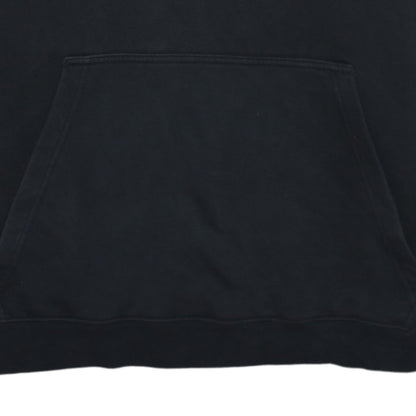 Nike Men’s Black Pullover Hoodie M Embroidered Sports Fleece