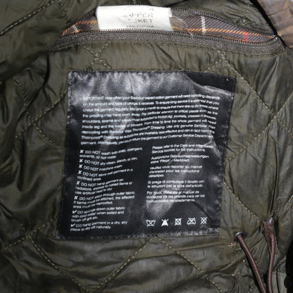 Barbour Men's Brown Waxed Cotton Jacket M Hooded Waterproof Outdoor