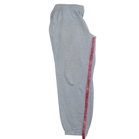 Nike Men's Grey Regular Fit Fleece Sweatpants M