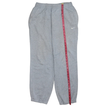 Nike Men's Grey Regular Fit Fleece Sweatpants M