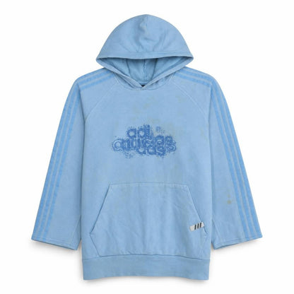 Adidas Men's Blue XL Pullover Hoodie Fleece Sportswear