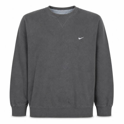 Nike Men's Grey XL Pullover Sweatshirt Crew Neck Regular Fit
