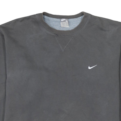 Nike Men's Grey XL Pullover Sweatshirt Crew Neck Regular Fit