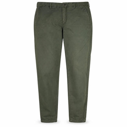 Tommy Hilfiger Men's Green Chino Trousers L 36x32 Regular Fit